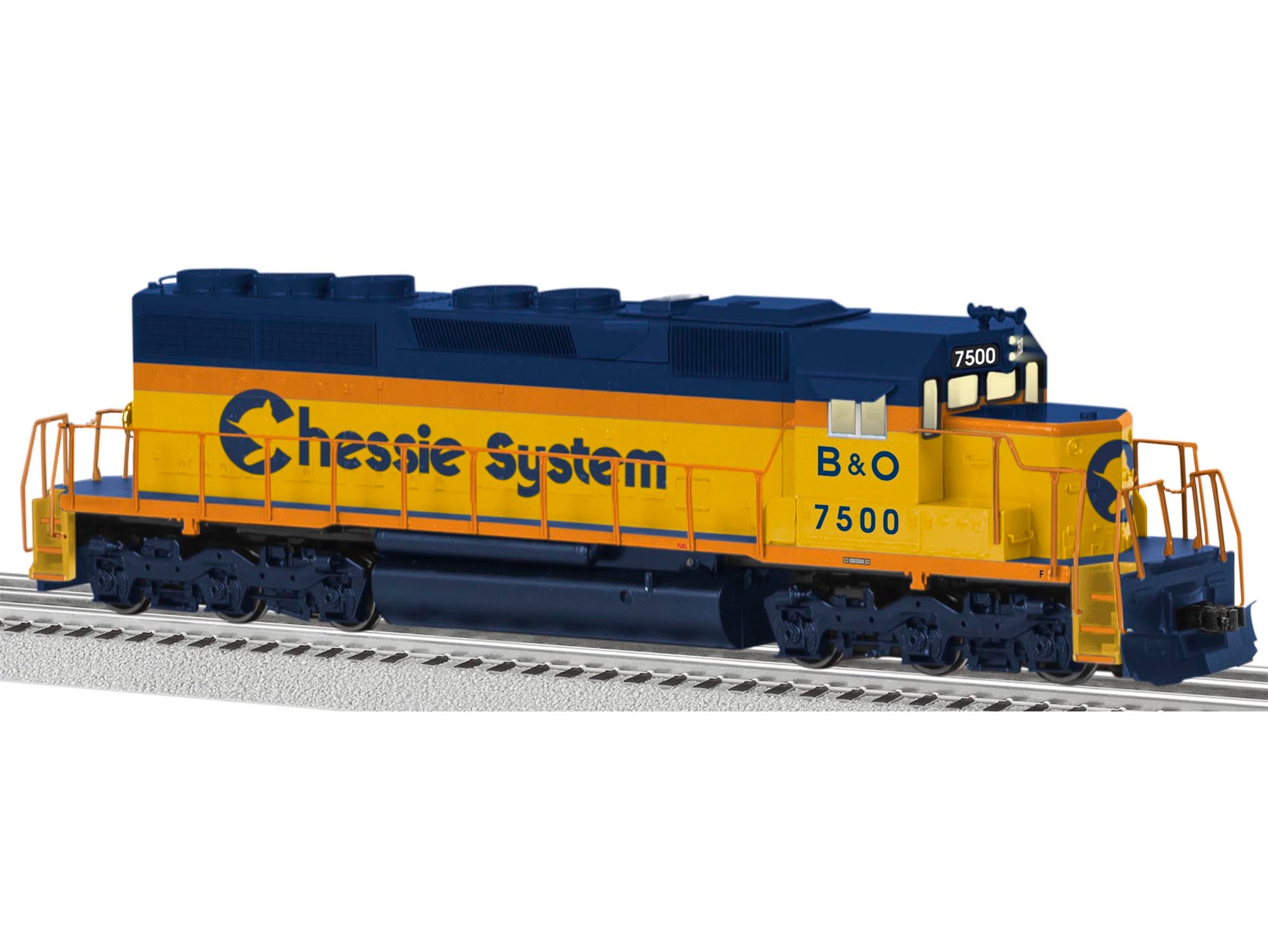 Lionel 6-82274 Chessie System SD40 Legacy Diesel Locomotive #7500