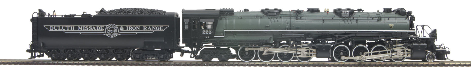 MTH 80-3259-1 HO DM&IR 2-8-8-4 M3 Yellowstone Steam Locomotive w/ PS 3.0 #225