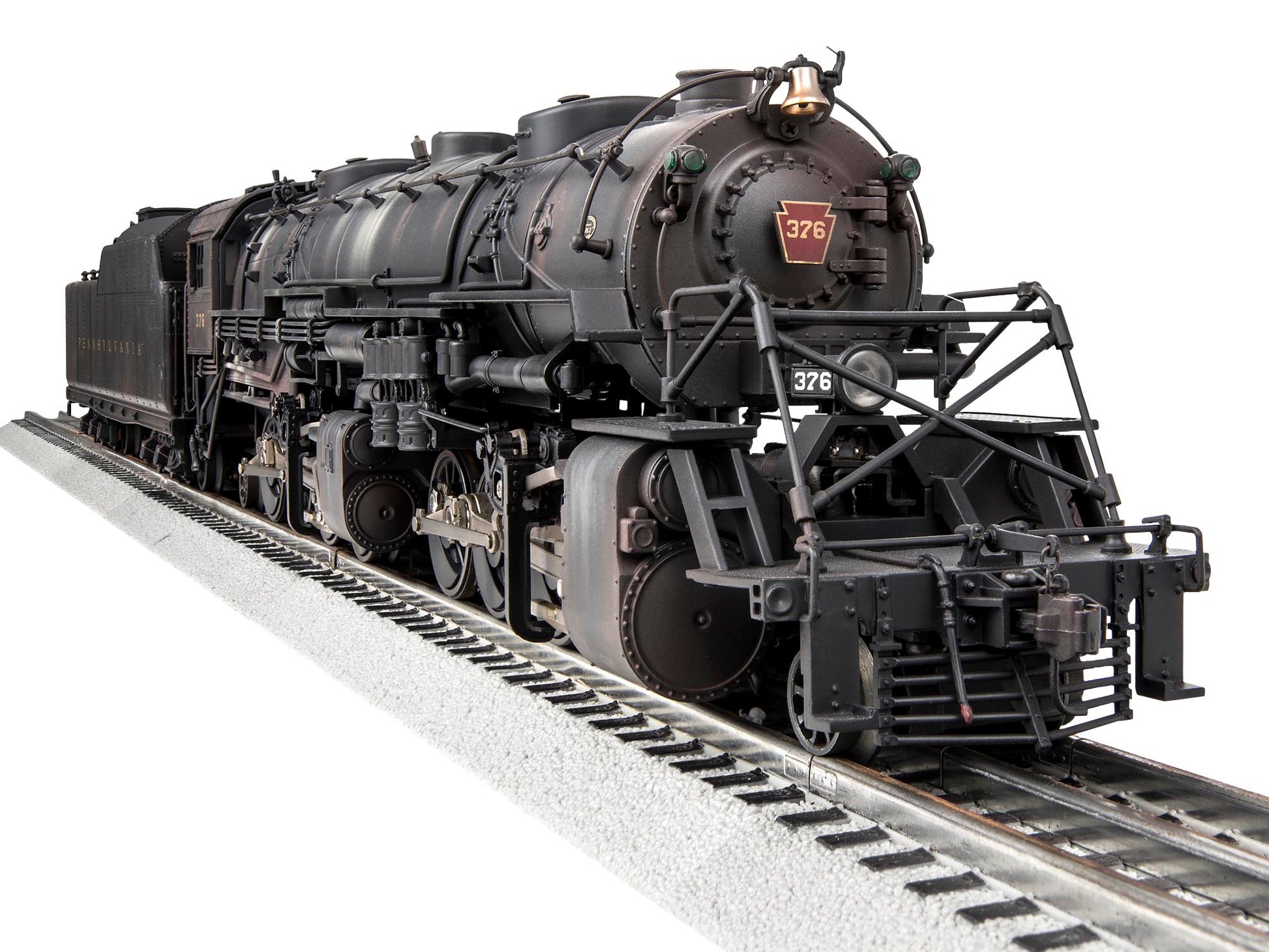 Lionel 6-82996 O Weathered LEGACY Pennsylvania Y-3 Steam Locomotive #376