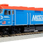 Kato 30-2004 Metra EMD F40PH HO Gauge Diesel Starter Train Set