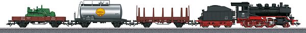 Marklin 29247 German Federal Railroad HO Gauge Digital Steam Starter Train Set