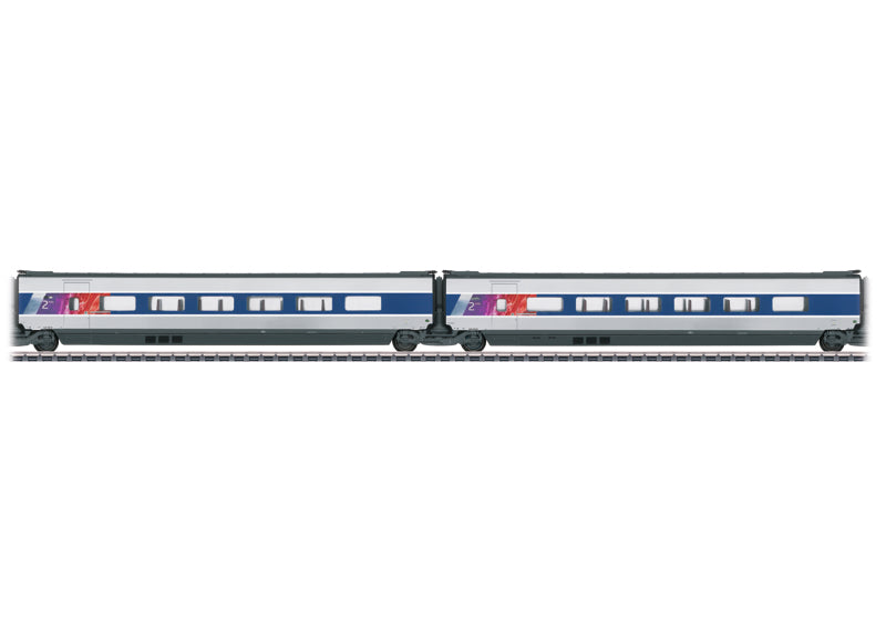 Marklin 43436 HO French State Railways (SNCF) TGV POS 2nd Class