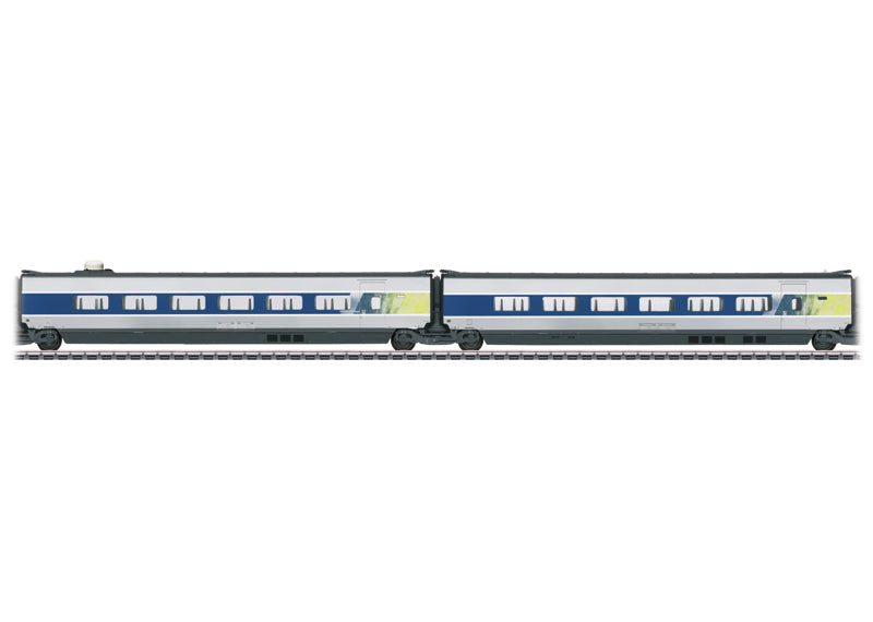Marklin 43426 HO French State Railways TGV POS Intermediate R2/R3 (2) Add-On Set