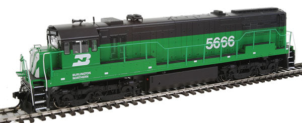 Rivarossi HR2625 HO Burlington Northern GE U28C Powered Diesel Locomotive #5666