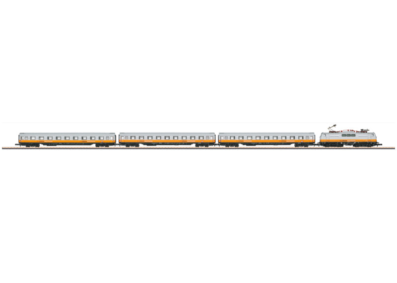 Marklin 81551 Z Lufthansa Airport Express Z Gauge Electric Passenger Train Set