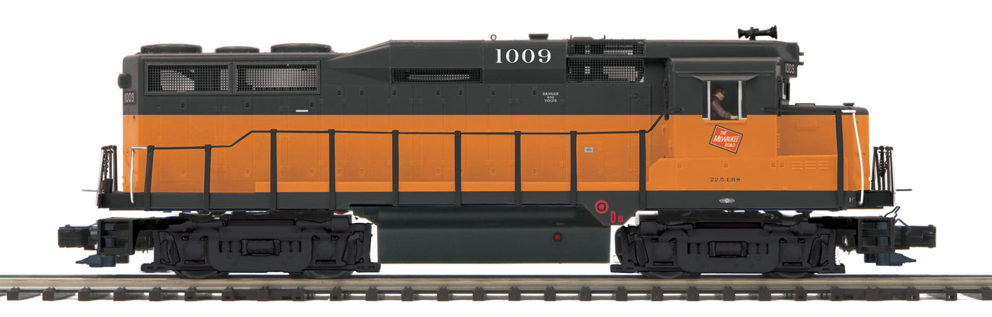 MTH 20-20494-1 Milwaukee Road EMD GP30 3-Rail w/ P-S 3.0 & #1009 (Hi-Rail)
