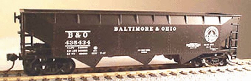 Bowser 56788 HO Baltimore & Ohio 70-Ton 3-Bay Offset-Side Hopper Kit #435273