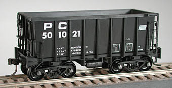 Bowser 25155 HO Penn Central Pennsylvania Class G39b 70-Ton Ore Car #502758