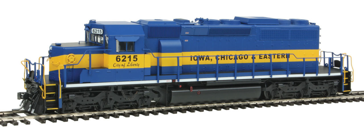 Bowser 24163 HO Iowa, Chicago & Eastern GMD SD40-2 Standard DC #6215