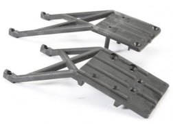 Traxxas 5837 Front & Rear Skidplates, Black: Slash