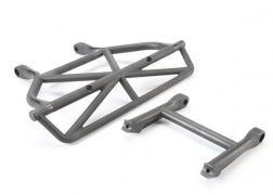 Traxxas 5836 Rear Bumper and Bumper Mount, Black: Slash