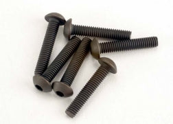 Traxxas 2579 Button Head Screws, 3 x 15mm 6-Pieces