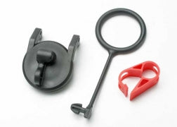 Traxxas 5367 Pull Ring, Fuel Tank Cap, Shut off clamp: Revo, Slayer