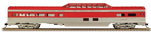 Con-Cor 000-071104 HO Frisco "Texas Special" 85' Corrugated Dome Car
