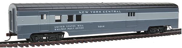 Con-Cor 0001-000933 HO NYC 72' Smooth-Side Railway Post Office