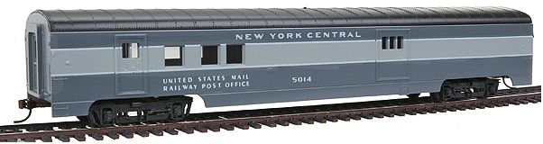 Con-Cor 933 HO New York Central 72' Smooth-Side Railway Post Office