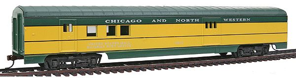 Con-Cor 0001-000936 HO Chicago & North Western 72' Smooth-Side RPO Car