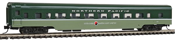 Con-Cor 40055 N NP 85' Smooth-Side Coach Car with Micro-Trains Couplers