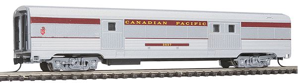 Con-Cor 41335 N Canadian Pacific Budd 72' Streamlined Corrugated Baggage Car