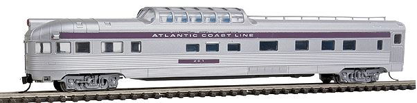 Con-Cor 41382 N ACL Budd 85' Corrugated-Side Dome-Observation Car
