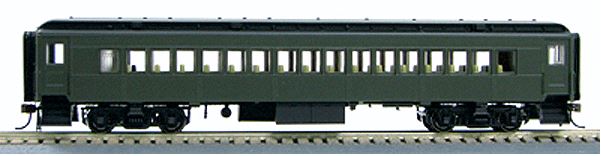 Con-Cor 0001-094201 HO Undec Heavyweight 65' Branchline Coach Car w/ Lights