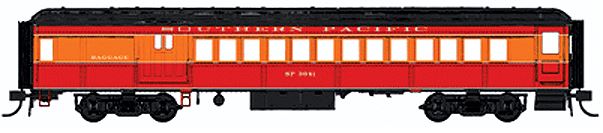 Con-Cor 94366 HO Southern Pacific Daylight 65' Branchline Combine Car # 3041