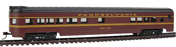 Con-Cor 965 HO Pennsylvania Railroad 72' Smooth-Side Observation Car