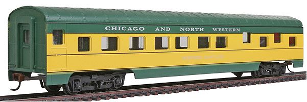 Con-Cor 996 HO Chicago & North Western 72' Smooth-Side Sleeper Car