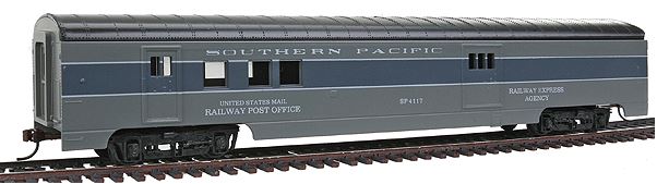 Con-Cor 934 HO Southern Pacific "Lark" 72' Smooth-Side Railway Post Office