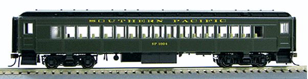 Con-Cor 94205 HO Southern Pacific Heavyweight 65' Branchline Coach Car w/Lights