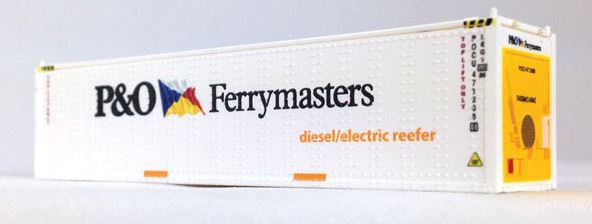 Con-Cor 0004-043106 N P&O 40' Reefer Container w/ThermoKing Ends #2 (Pack of 2)