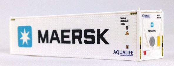 Con-Cor 0004-043108 N Maersk 40' Reefer Container w/ThermoKing Ends #2