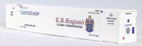 Con-Cor 0004-053204 N CR England 53' Hi-Cube Container w/Heater #2 (Pack of 2)