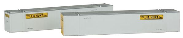 Con-Cor 0004-053043 N J.B. Hunt Monon 53' Rivet-Side Container (Pack of 2)