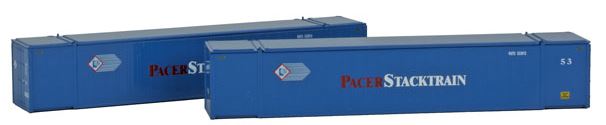 Con-Cor 0004-053044 N Pacer Intermodal Monon 53' Rivet-Side Container