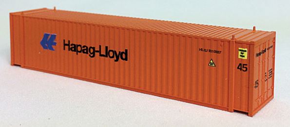 Con-Cor 0004-044114 N Hapag Lloyd 45' Euro-International Container (Set of 2)