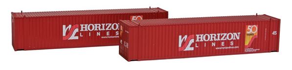 Con-Cor 0004-04116 N Horizon Lines 45' Euro-International Corrugated Container