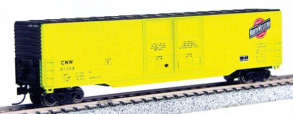 Con-Cor 0001-014602-2 N CNW Greenville 60' Double-Door Boxcar