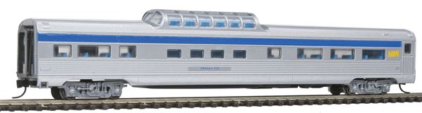 Con-Cor 0001-041363 N VIA Rail Canada Budd 85' Corrugated Mid-Train Dome Car