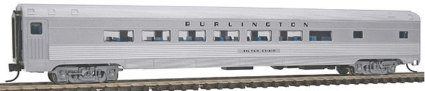 Con-Cor 41405 N Chicago, Burlington & Quincy Budd 85' Corrugated-Side Parlor Car