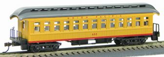 Con-Cor 5614 HO Union Pacific 1880s Old Time Passenger Coach Car #665