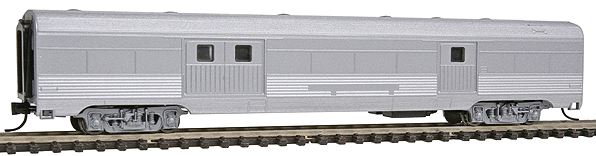 Con-Cor 41325 N Undecorated Budd 72' Corrugated-Side Baggage Car