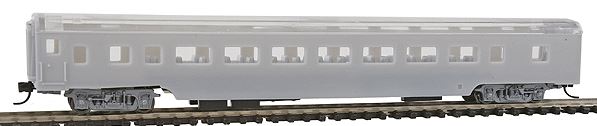 Con-Cor 01-040020 N Undecorated 85' Smooth-Side Coach Car with MT Couplers