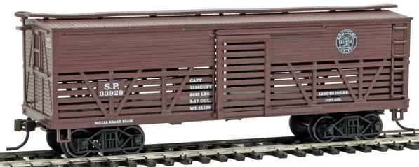 Con-Cor 1052100 HO Southern Pacific Wood Stock Car (Old-Time Cattle) #2