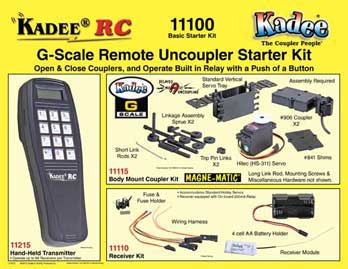 Kadee 11100 G Basic Remote Coupler Starter Kit