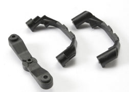 Traxxas 5343X Steering Arm Mount/ Steering Stops (2): Revo 2008, E-Revo