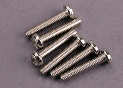 Traxxas 2563 Roundhead Screws 3 x 15mm (6)