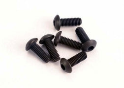 Traxxas 2576 Button Head Machine Screws, 3x8mm (6): Slayer