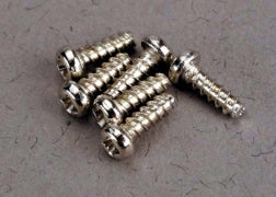 Traxxas 2674 Roundhead Screws 2 x 6mm (6)