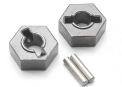 Traxxas 4954R Steel Wheel Hubs: E-Maxx, Slayer